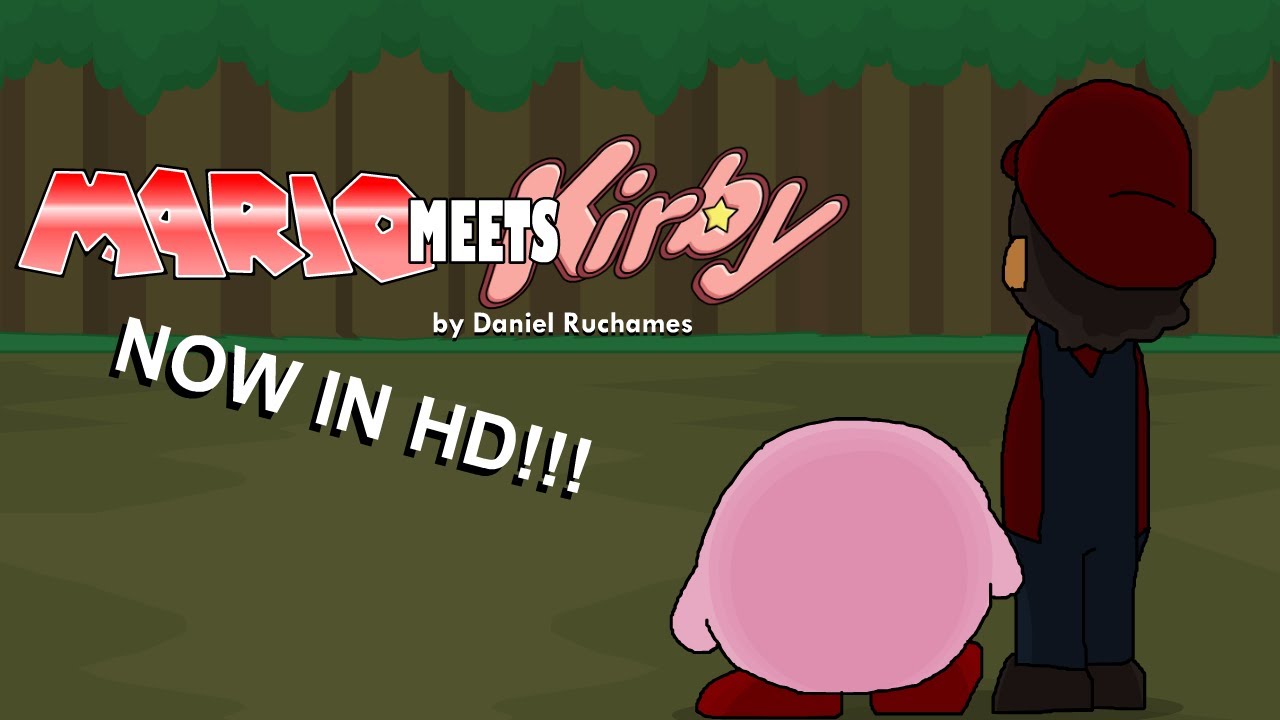Mario Meets Kirby (2012) BUT IN HD!!! -- Original Video By Jonochrome