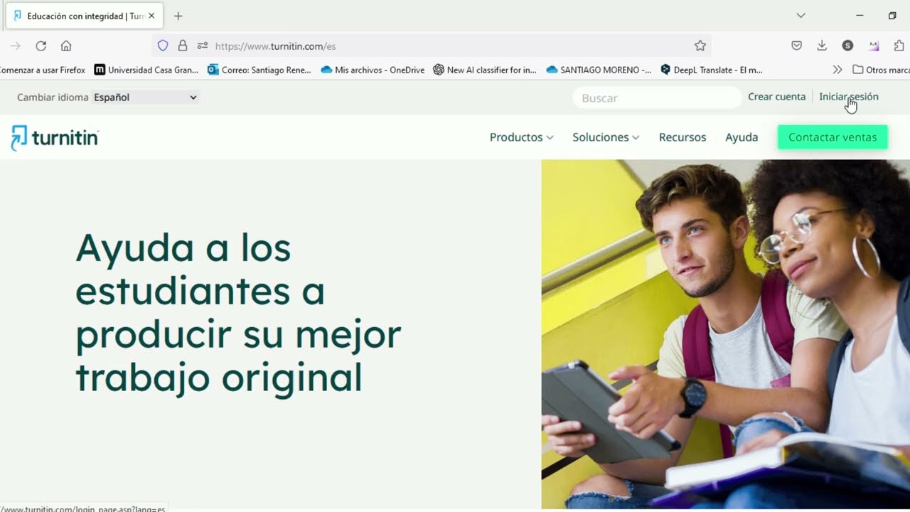 Subir archivos como profesor a Turnitin