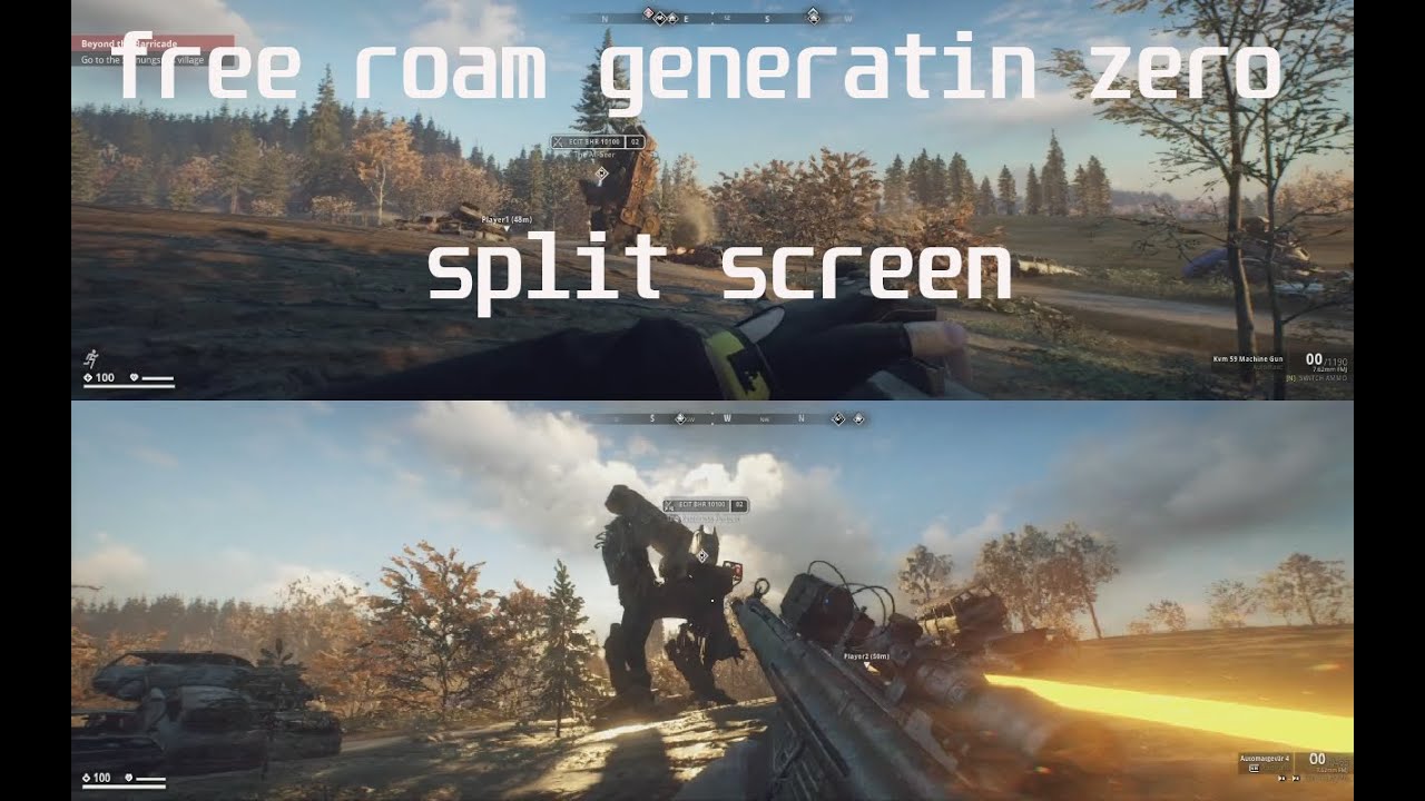 Maksain main Generation zero split screen walau ngelag