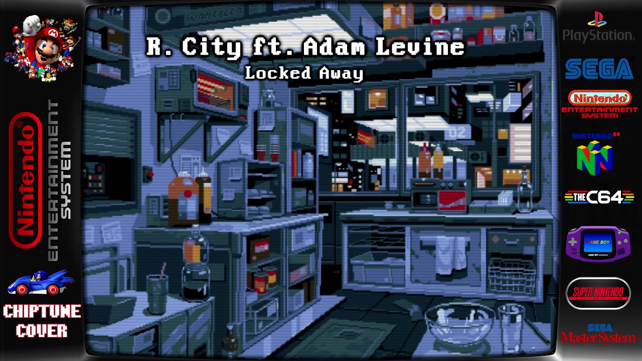 R. City ft. Adam Levine - Locked Away ♬Chiptune Cover♬
