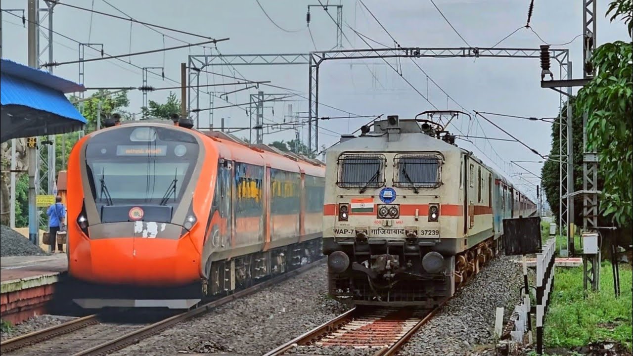 First run with New LHB Coaches TEBHAGA EXPRESS+ RAJDHANI+ DURONTO+ CHAMBAL+ AGNIBINA+ COALFIELD