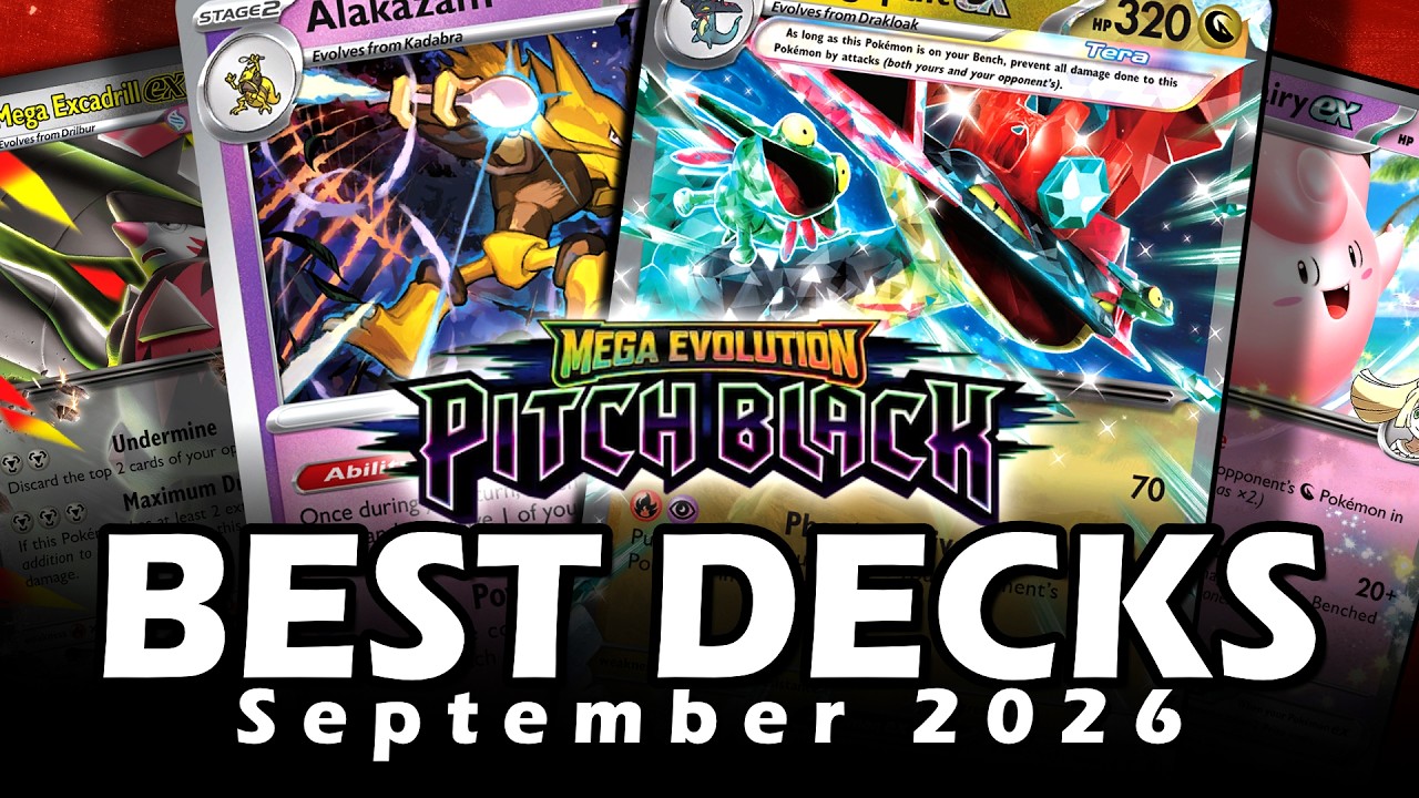 Топ-10 метовых колод в Pok&eacute;mon TCG &mdash; сентябрь 2026