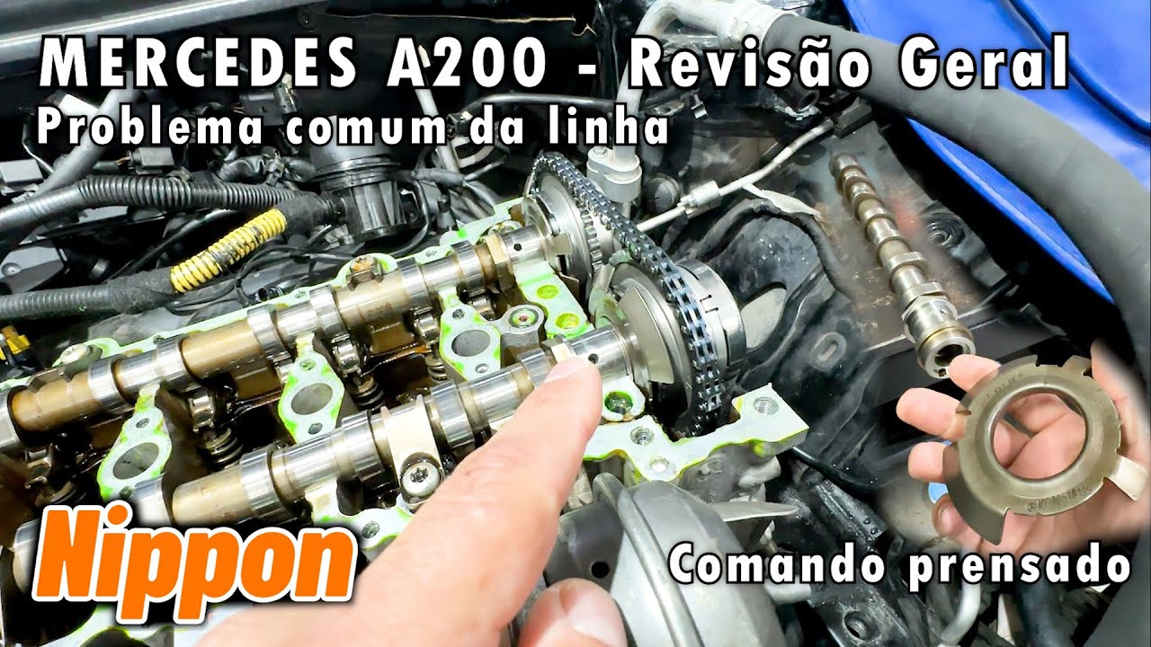 MERCEDES A200 - As funções do Comando de Válvulas nessa linha, e sua versão atualizada!