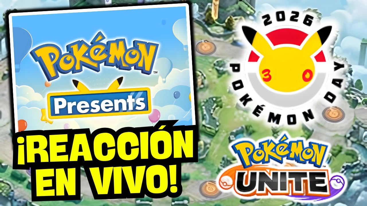😲REACCIÓN EN VIVO AL POKÉMON  PRESENTS