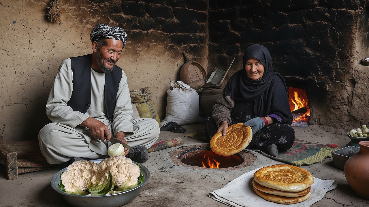 Surviving Extreme Winter | Baking Giant Bread & Broccoli Off-Grid
