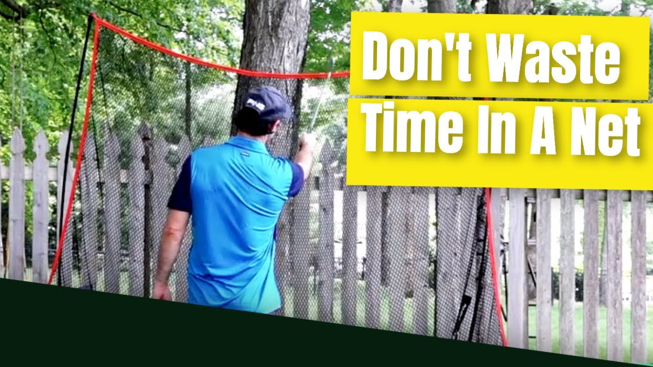 Golf Swing Practice Made Effective // How To Practice Golf in A Net