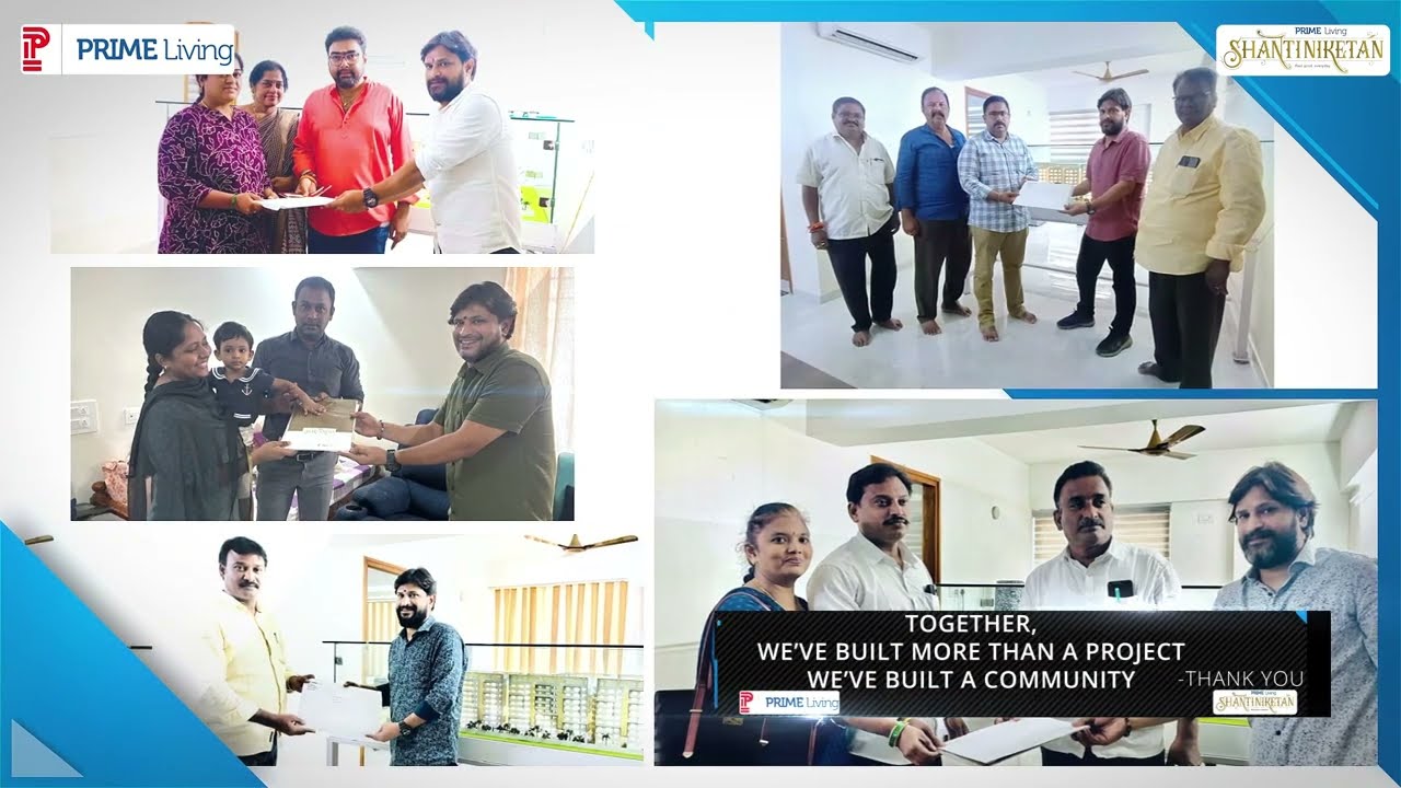 🔑 Keys Handed Over to Happy Families at Prime Living Shantiniketan!