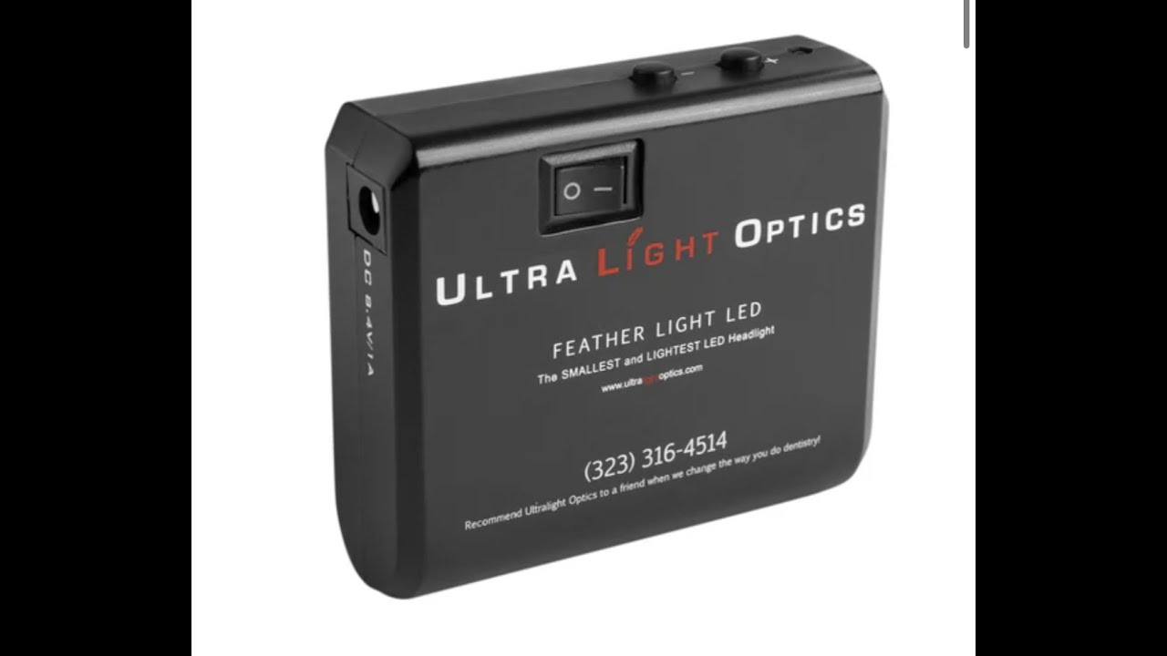 How To Replace UltraLight Optics Feather Light Battery for Loupes