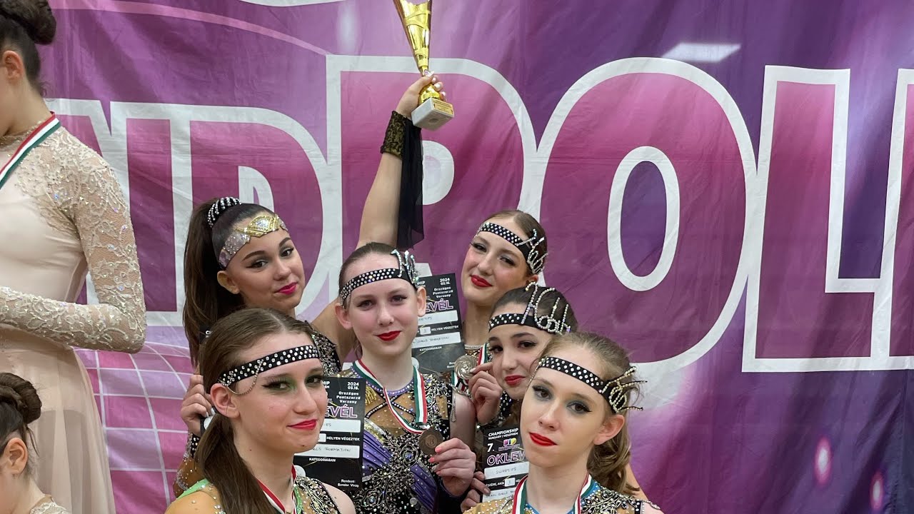 Sweeties KID Rock and Roll Se girls small formation 2024.03.16. Veszprém Ob