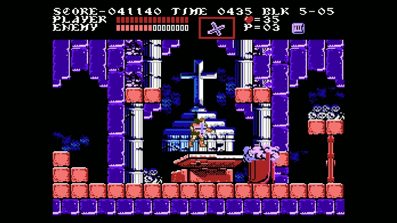 I beat Castlevania 3 (NES) (No Deaths)