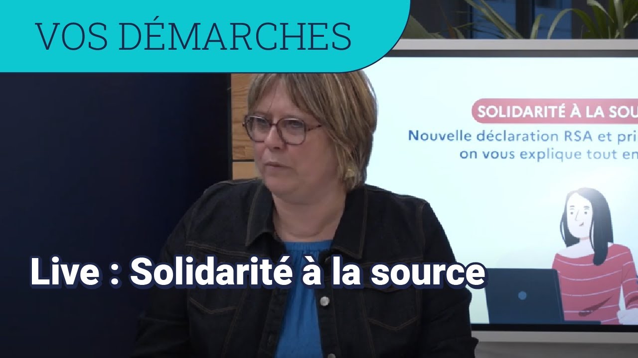 REPLAY - Nouvelle déclaration RSA et prime d'activité : on vous explique tout en direct