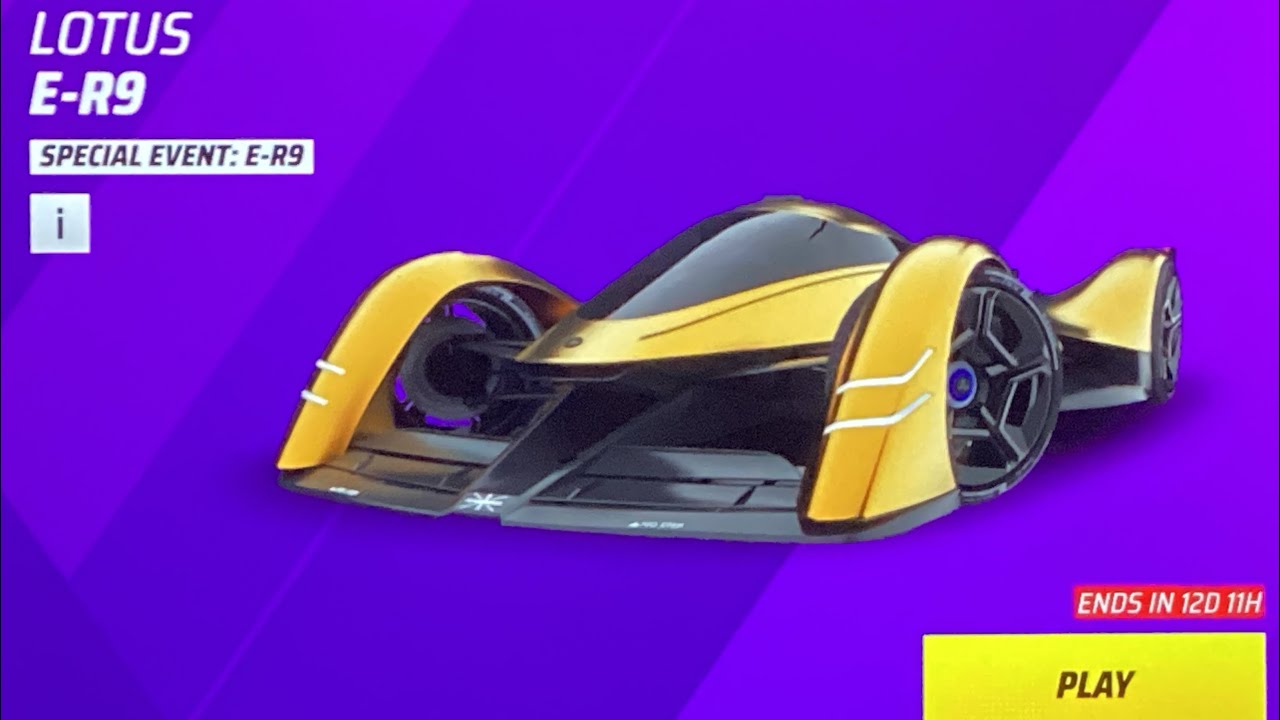 Lotus E-R9 special event