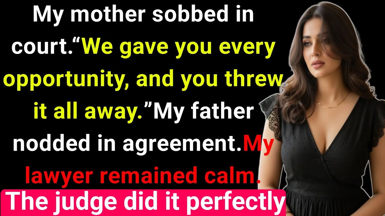 My Mom Burst Into Tears in Court, Claiming 