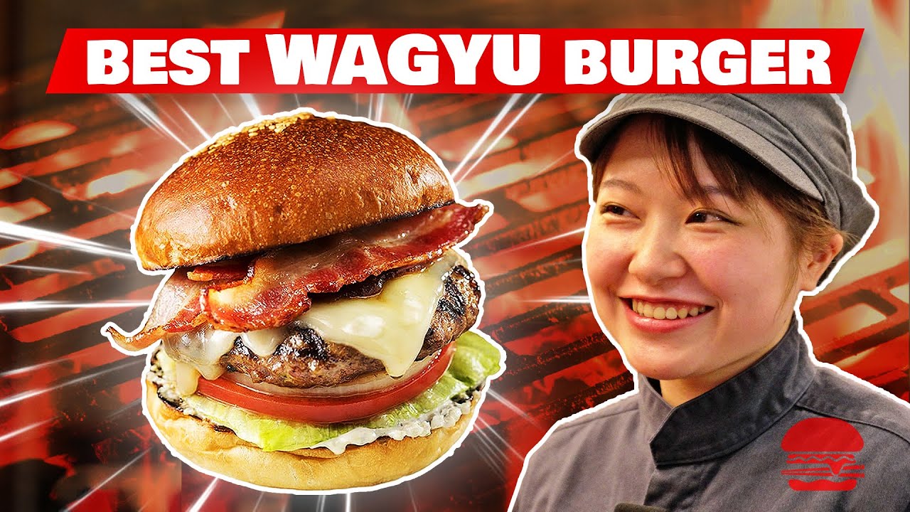 Как готовится самый сочный бургер WAGYU в Токио