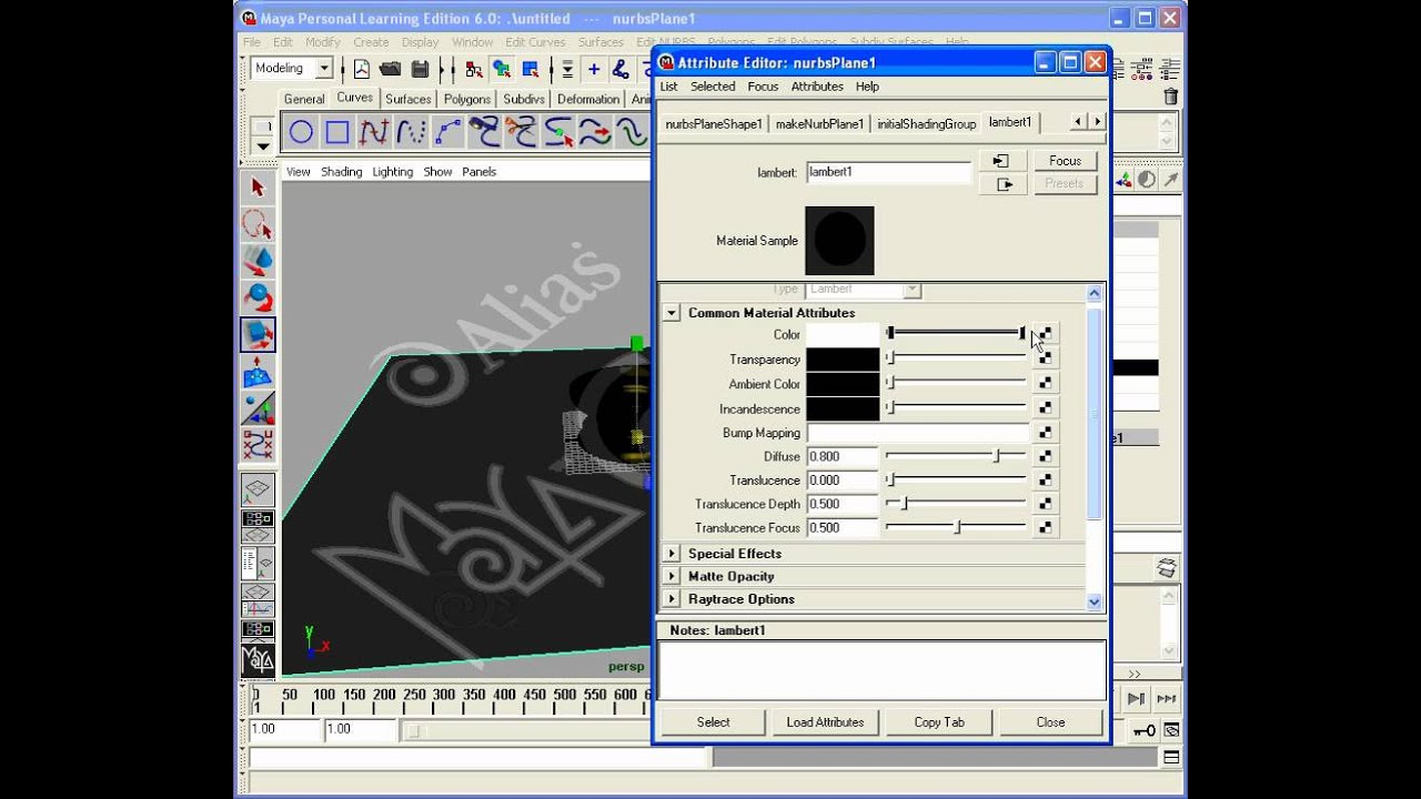 modeling and rendering a glass in maya