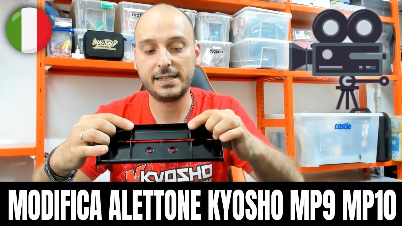 Modifica per evitare rottura alettone kyosho mp9 mp10 IF491
