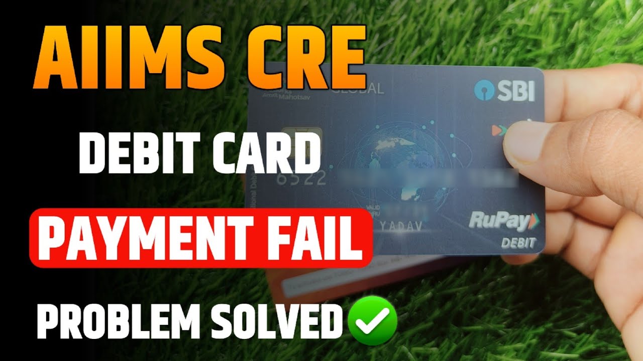 AIIMS CRE Payment Problem 2026 | How to Make AIIMS CRE Form Payment 2026 | AIIMS Payment Problem ...