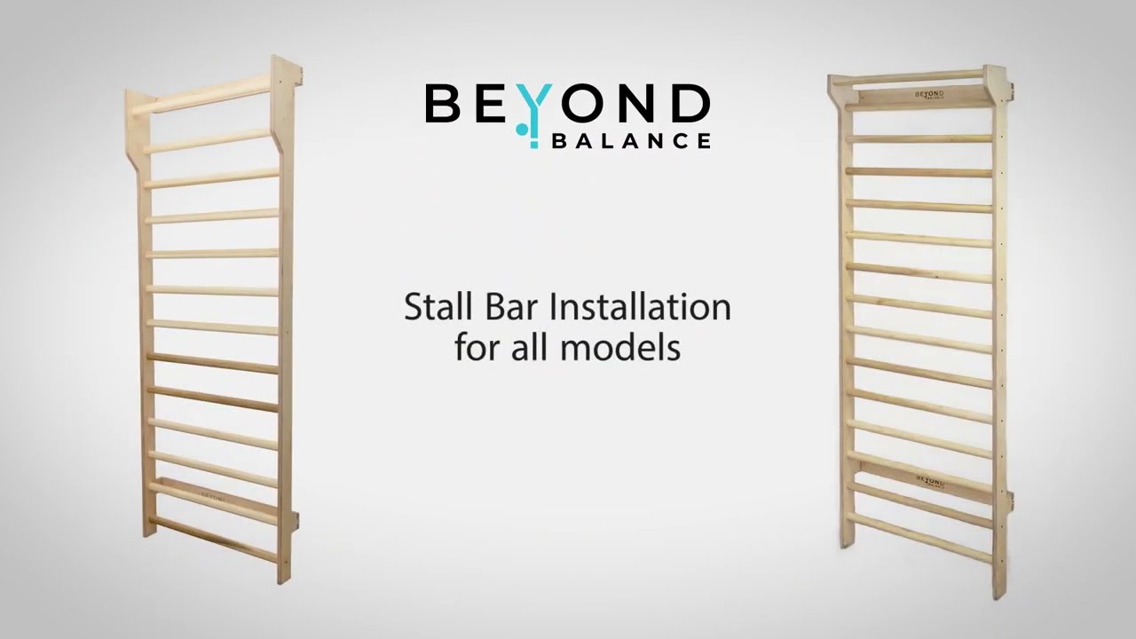 Beyond Balance Stall Bar to Drywall installation