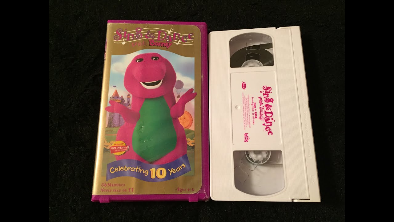 Opening & Closing To Sing & Dance With Barney 2000 VHS