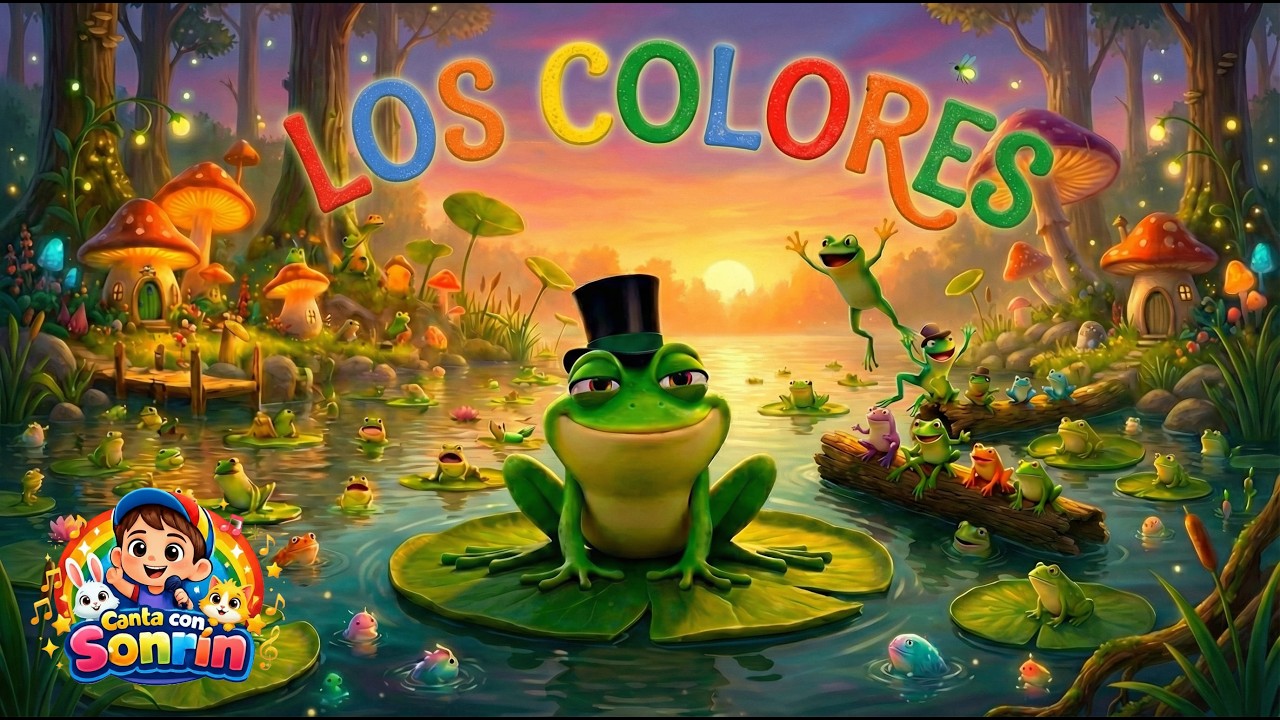 🔴🔵🟡🟢 Aprende los Colores con Sonrín | Canciones Infantiles