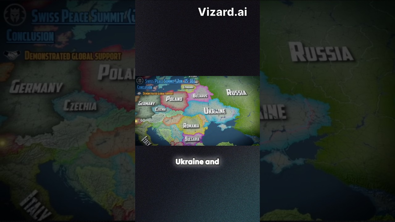 Overview of Ukrainian Peace Summit and Global Support #earth #thirdworldwar