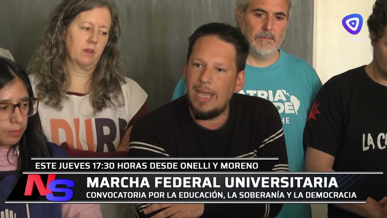 Convocan a participar de la quinta Marcha Federal Universitaria