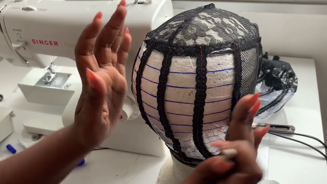 Como marcar uma wigs para confecção