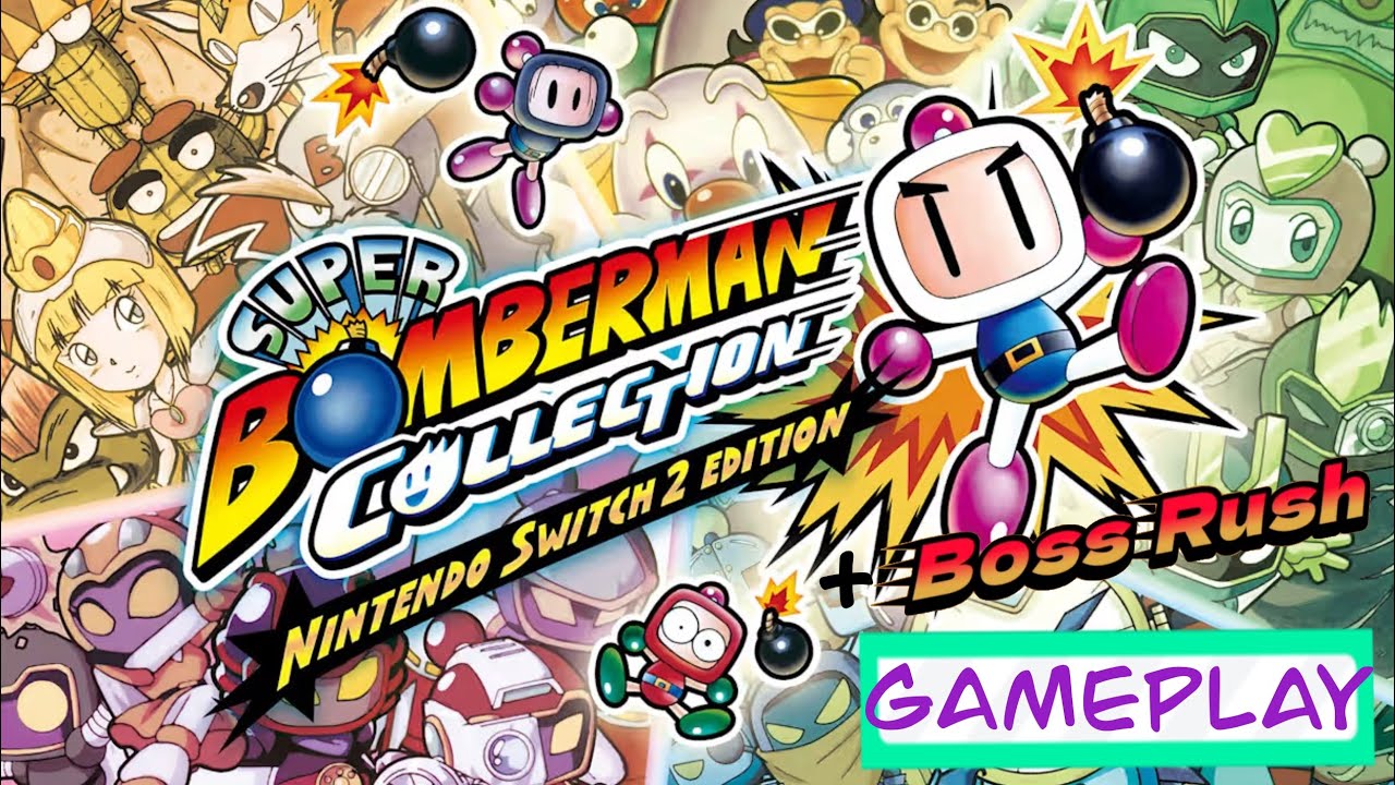 Коллекция Super Bomberman + режим &laquo;Босс-раш&raquo; | Геймплей на Nintendo Switch 2