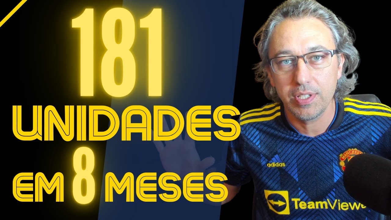 Como ele fez com o Trade Esportivo 181 unidades em 8 meses
