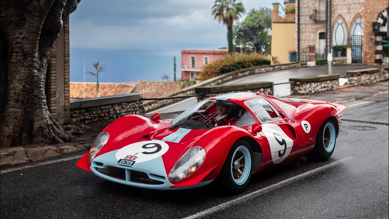 FERRARI 412P SUR ROUTE OUVERTE ! 😳RALLYE ULTRA PRIVE EN SICILE