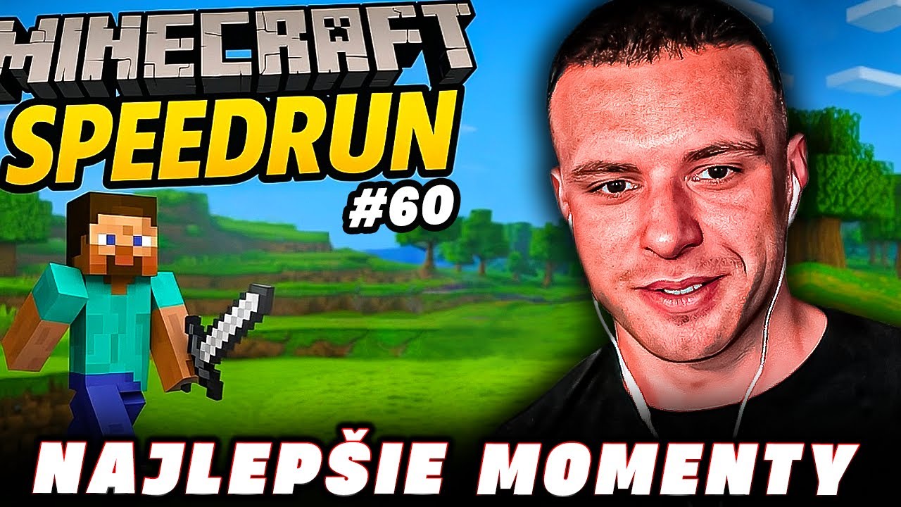 RESTT - MINECRAFT SPEEDRUN | NAJLEP&Scaron;IE MOMENTY #60