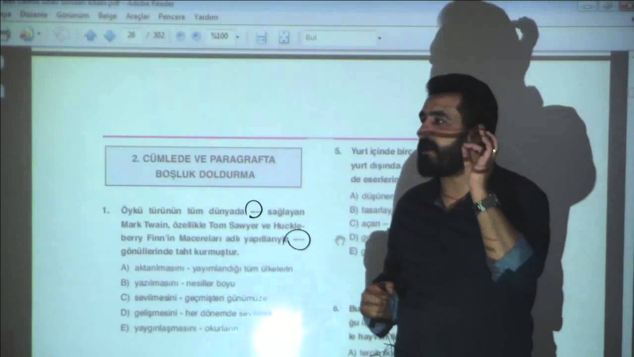Paragrafın Şifreleri - nettekurs.com Online ALES Kursu - Uzaktan Eğitim Dershanesi - ALES Dersleri