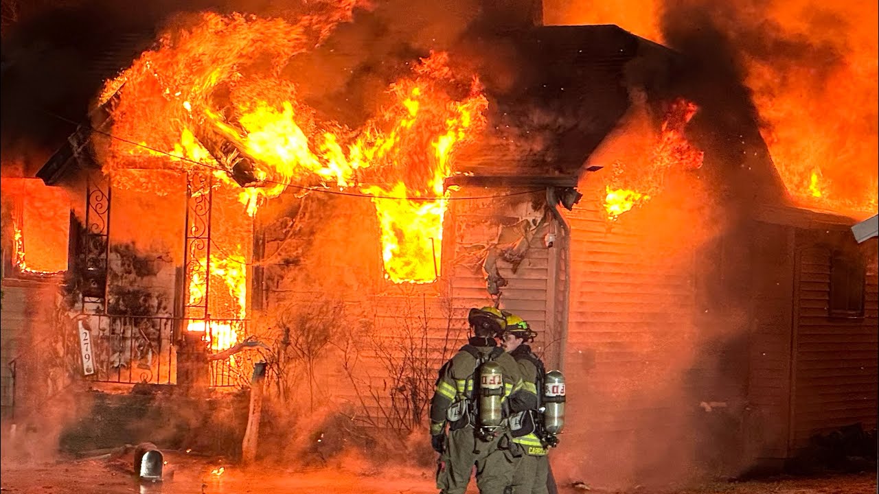 Carrollton Township MI (RESIDENTIAL STRUCTURE FIRE) Scene 