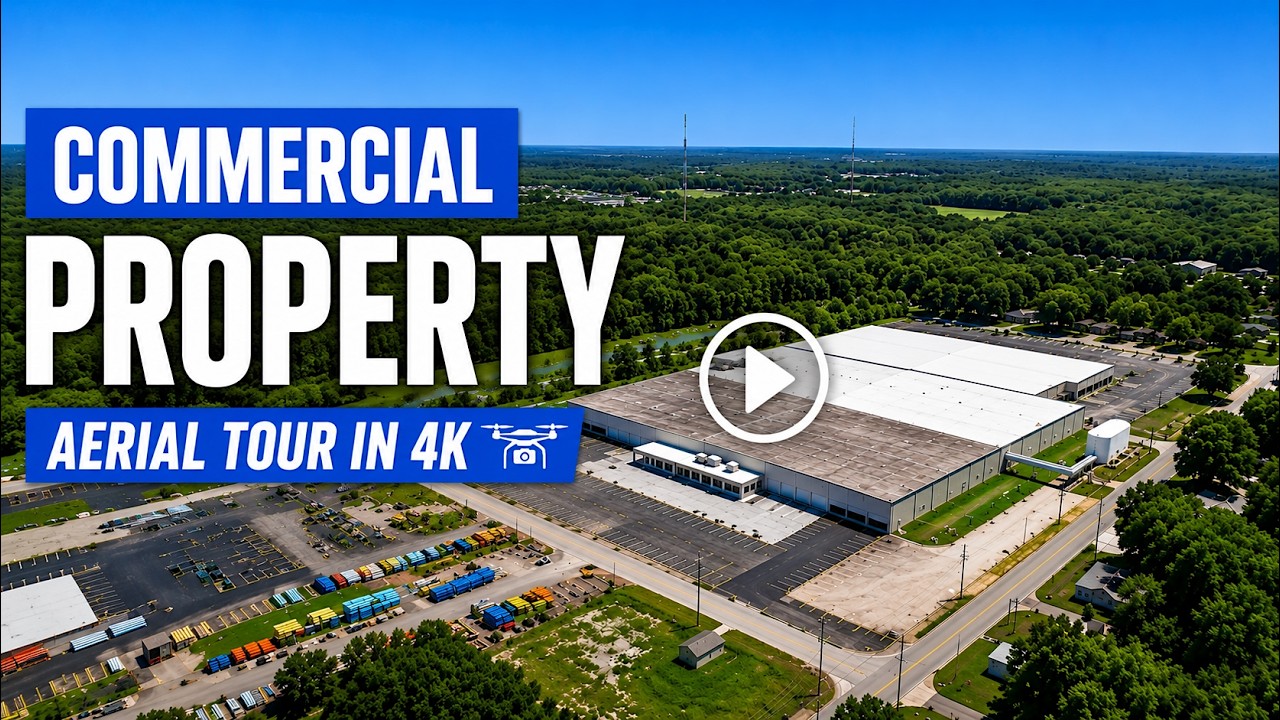 Commercial Real Estate Drone Video | Property Showcase