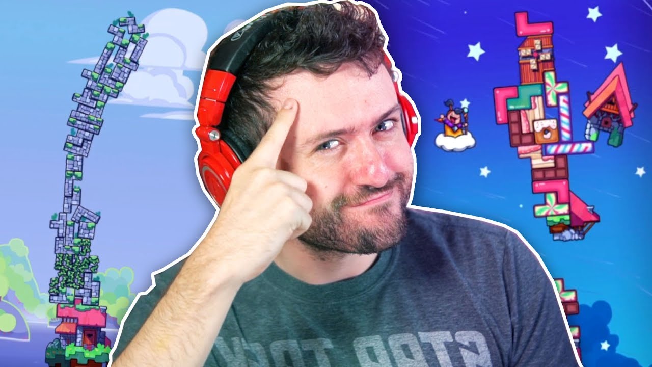 HARD MODE IS EASY, EASY MODE IS HARD. | Tricky Towers w/ Friends