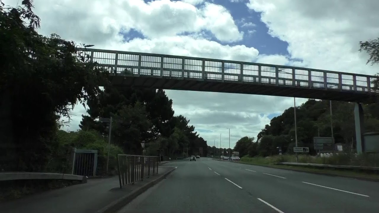 Driving On Plymouth Road & Embankment Road A374 Plymouth, Devon, England 12th August 2017
