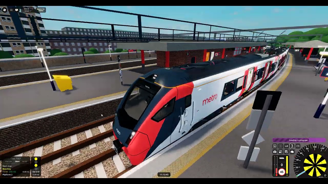 Roblox SCR v2.3.2 R133 Willowfield➡️Willowfield Via Bodin & Elsemere Junction (Class 756/1)