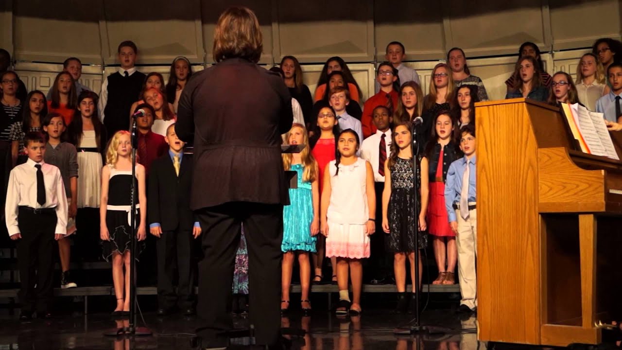 6th grade choir performance 10/15/13 part one