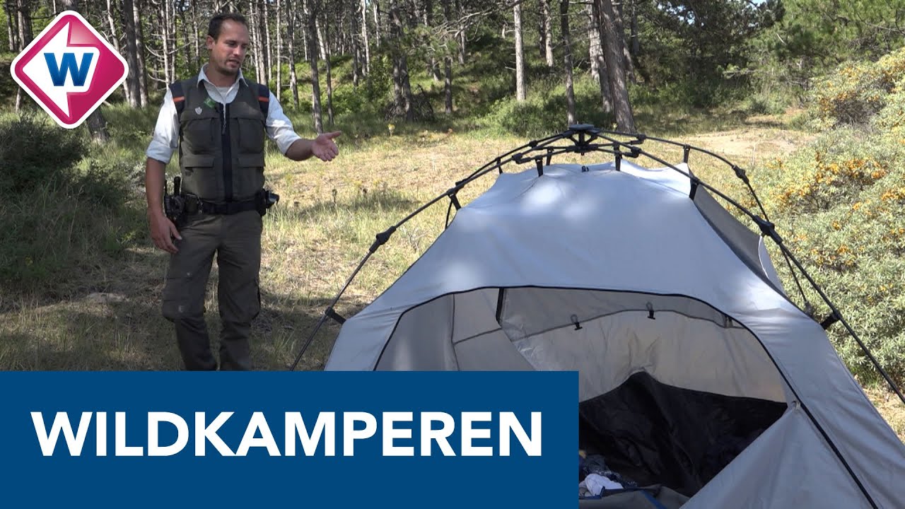 Boswachter stuit op noodgedwongen wildkampeerders uit Oost-Europa