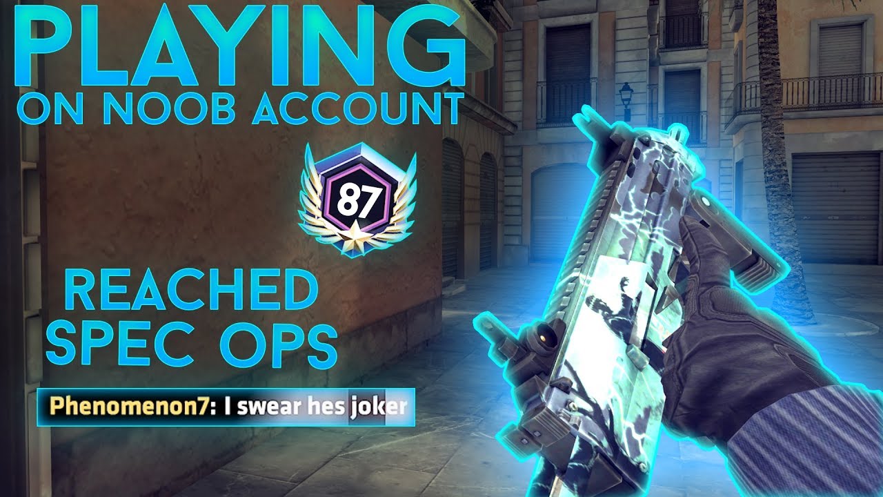 critical ops - Reached Spec Ops On Smurf Account!