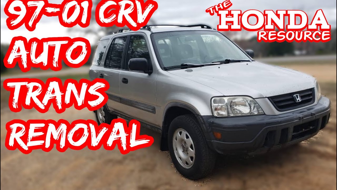 1997 - 2001 Honda CRV Automatic Transmission Removal