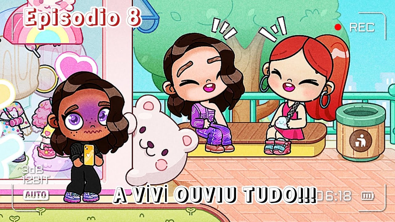 Daily storie 🌸 Episódio 8: a vivi ouviu tudo!!!😰😨