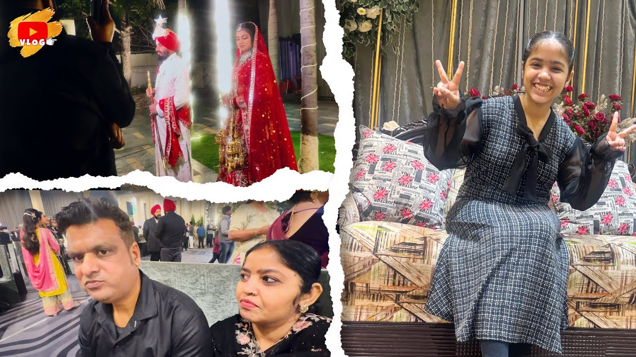 ਵੱਡੇ ਭਰਾ ਦੇ ਵਿਆਹ ਦੀ ਰੌਣਕ 💝💍 | Full Masti & Enjoy 😍 | Punjabi Vlog | MR YJ Vlogs