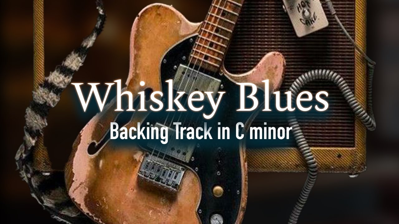 Whiskey Blues Backing Track in C minor | SZBT 1063