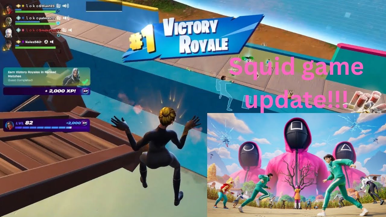 New Fortnite Squid game Reload ZB