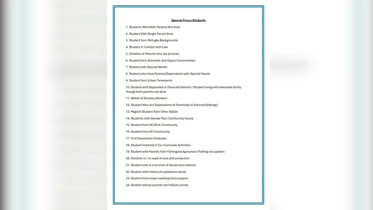 சிறப்பு கவனம் செலுத்த வேண்டிய 9-12 வகுப்பு மாணவர்களின் Special Focus Group Students தகவல்கள் - EMIS 