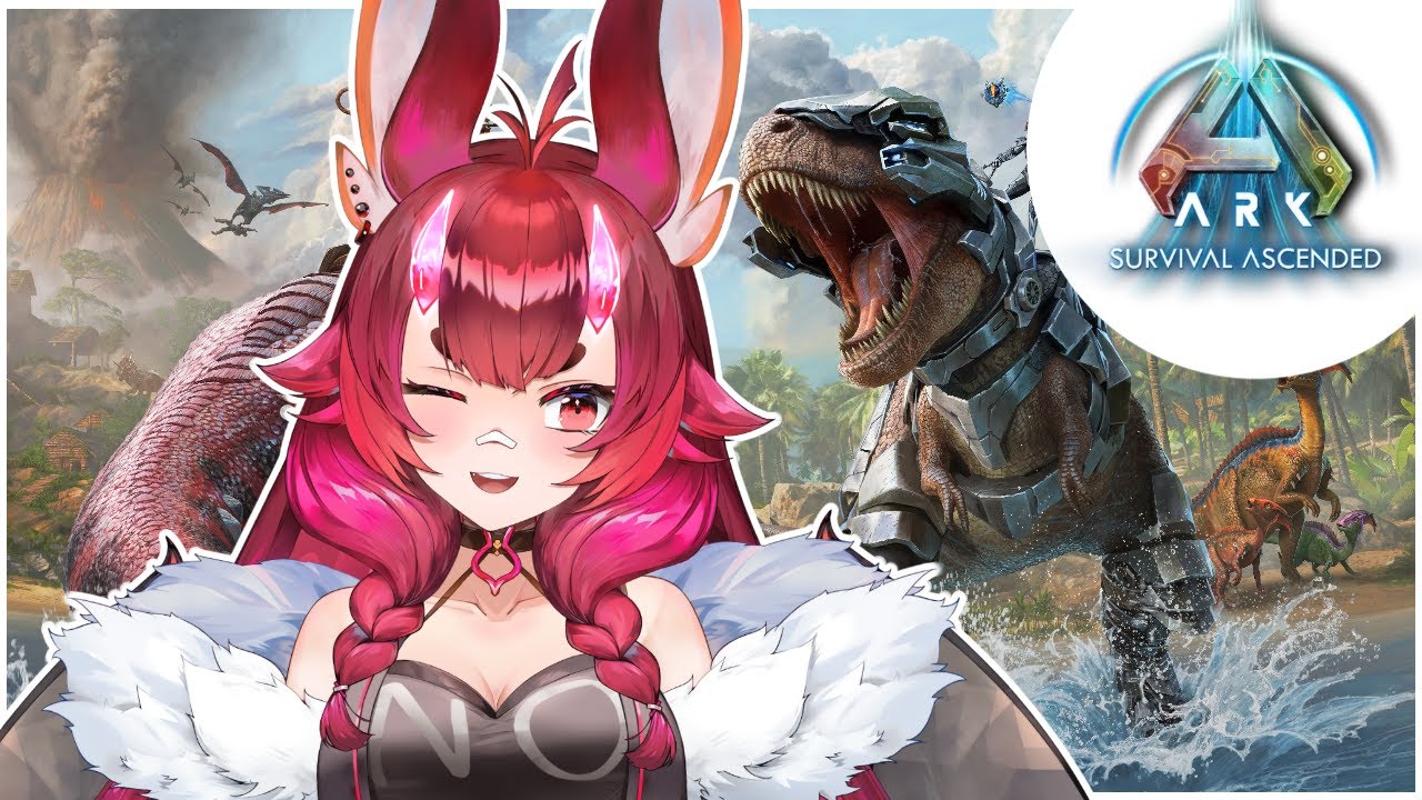 Shiny Dinos in Ark Survival Ascended -『💗 𝗧𝗪𝗜𝗧𝗖𝗛 𝗩𝗢𝗗: 6/28/24 』