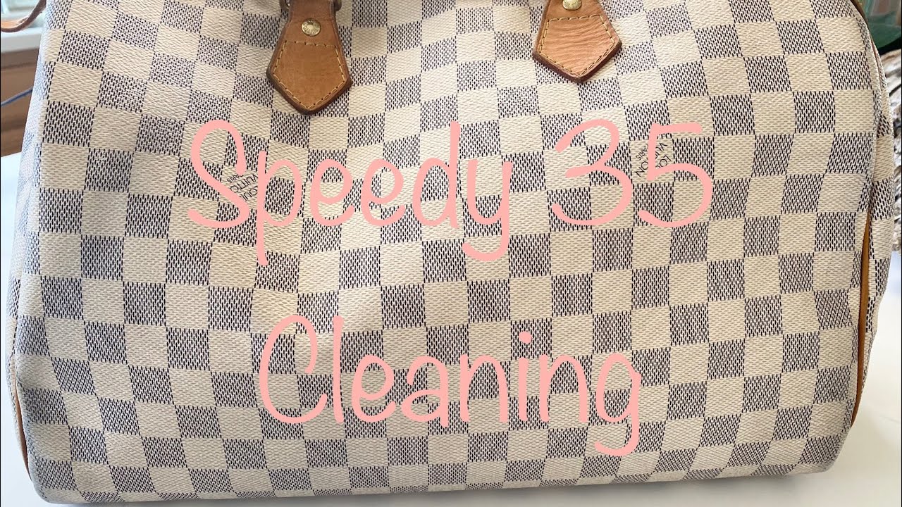 Cleaning Speedy 35 Damier Azur