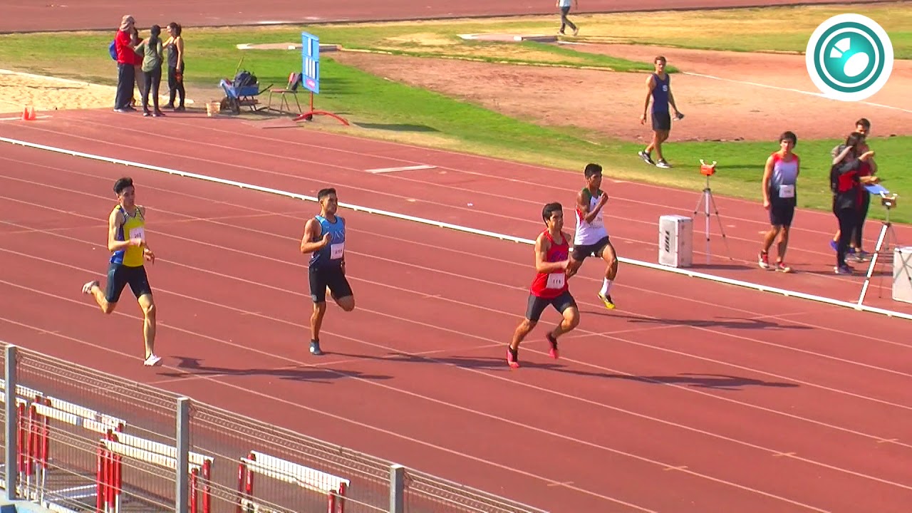 Atletismo Series 400 metros planos Varones Campeonato Nacional