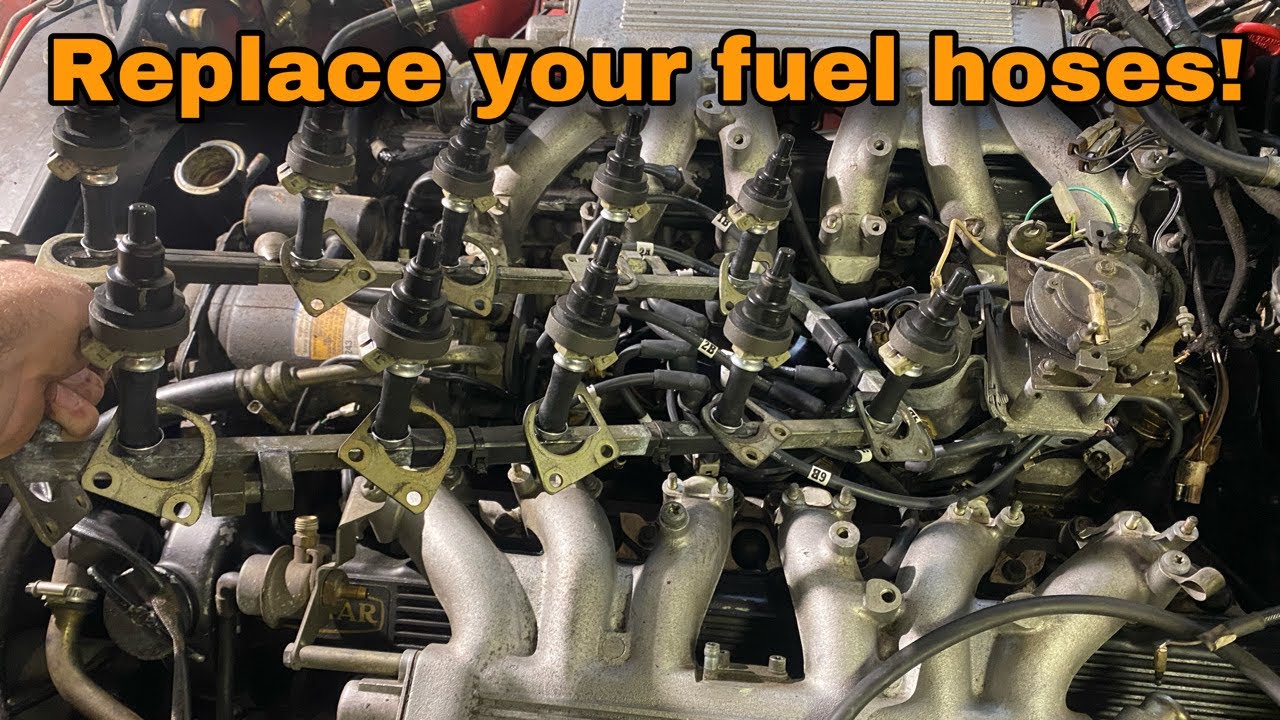 Replace Your Fuel Hoses Before Your Jaguar V12 Bursts Into Flames